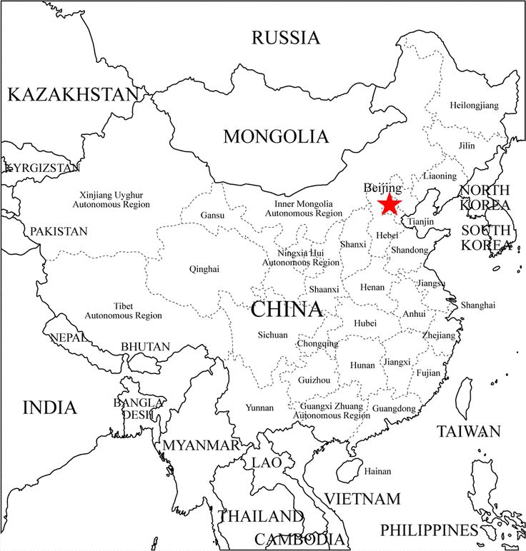 Chinaprovincemapoutlinegif ã pixels china map china for kids geography of china
