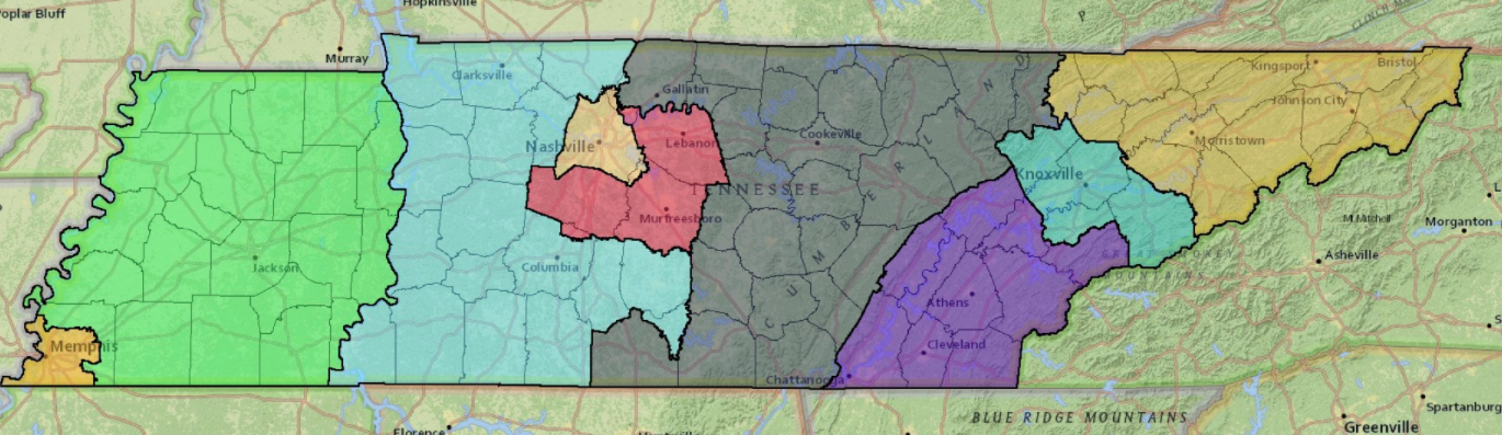Democrats congressional district map draws ice