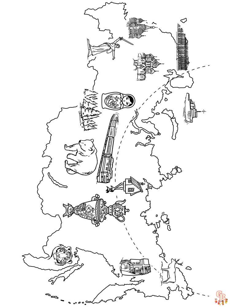 Explore the world with free world map coloring pages