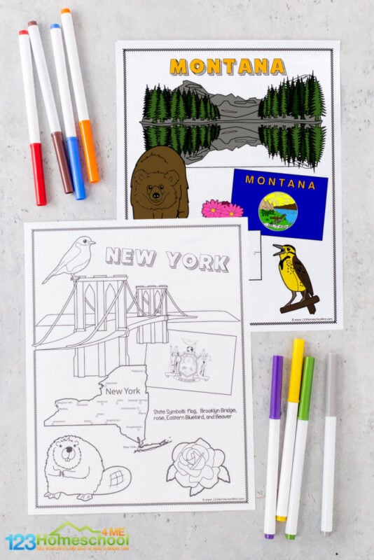 Ð free printable united states coloring pages for kids