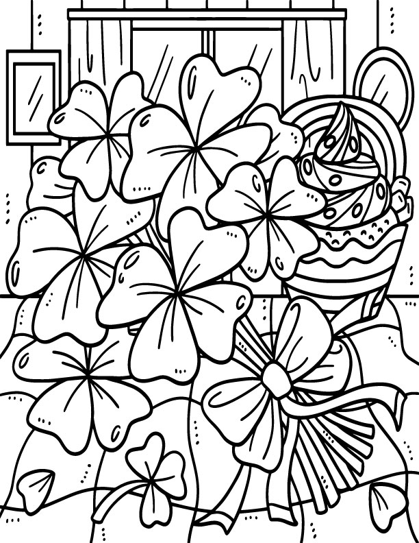 St patricks day coloring pages