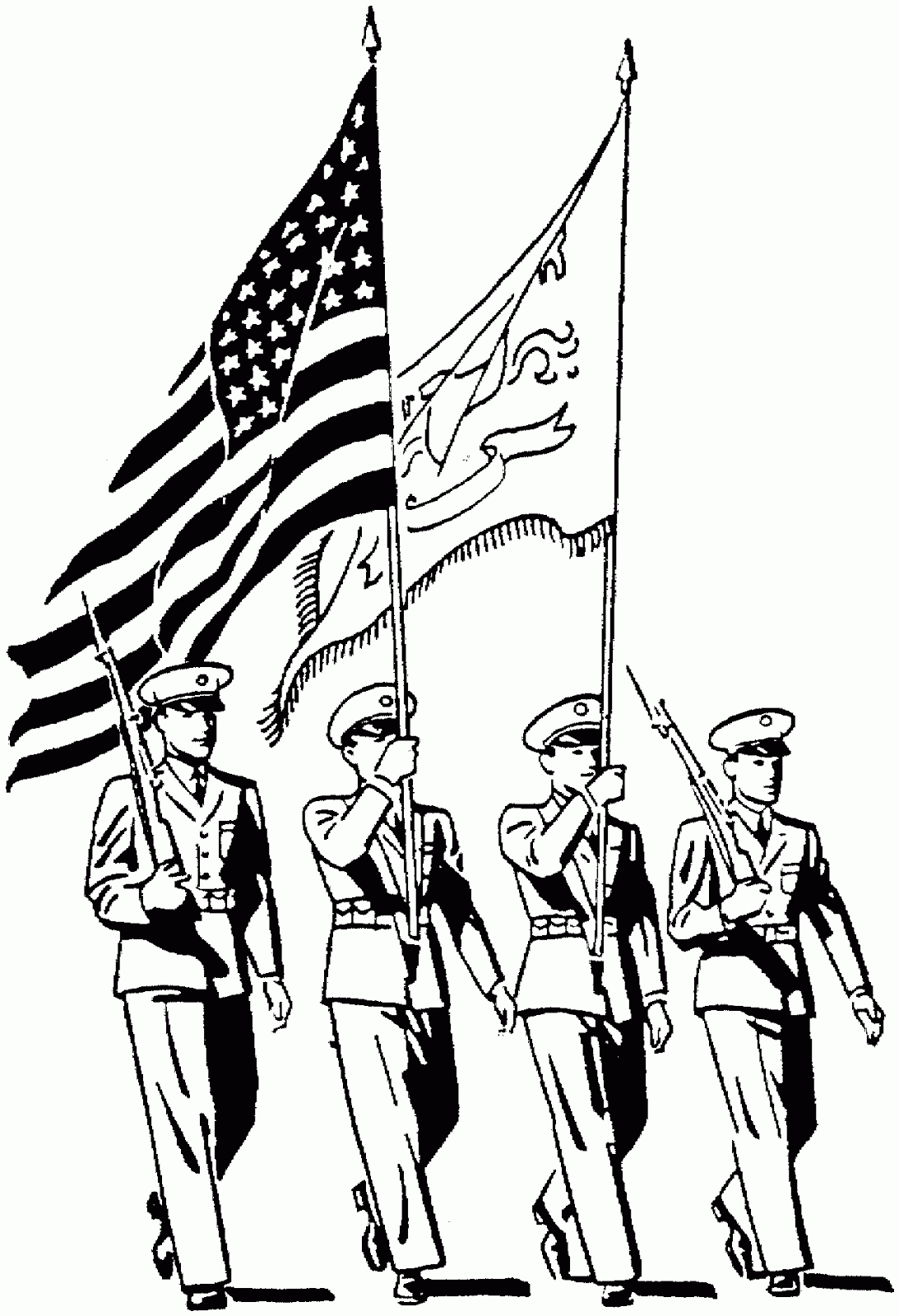 Memorial day pages â printable pages