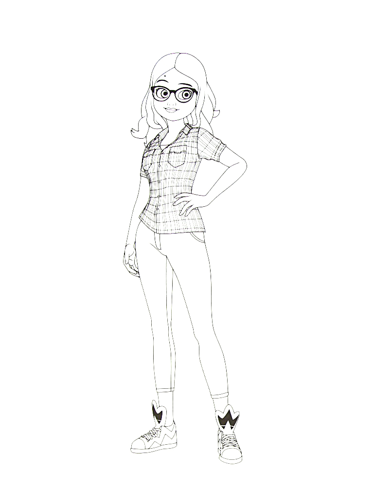 Miraculous ladybug new coloring pages