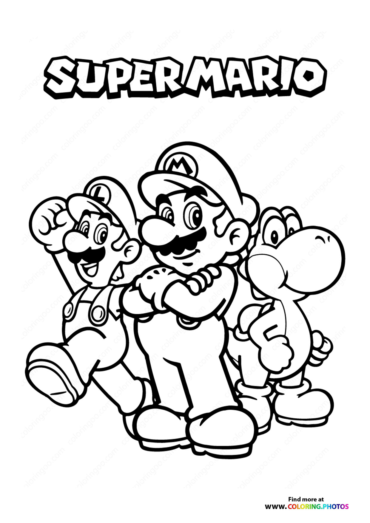 Super mario poster