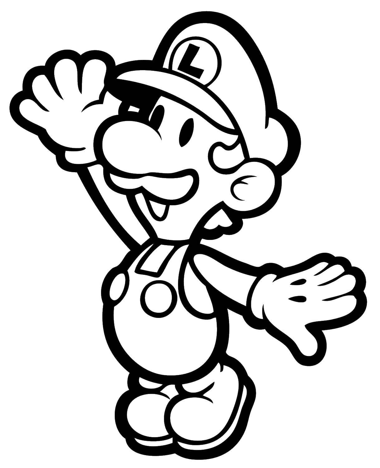 Online coloring pages coloring page mario pc games download print coloring page