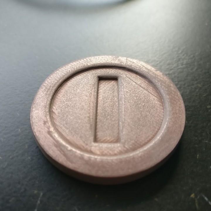 D printable mario coin by flotronics
