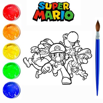 Super mario coloring pages printable coloring pages mario for print