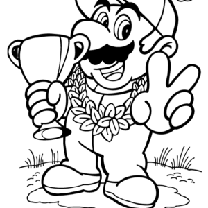 Super mario bros coloring pages printable for free download