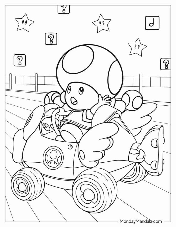 Mario kart coloring pages free pdf printables in coloring pages super mario coloring pages mario coloring pages