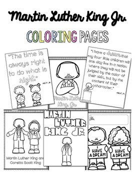Martin luther king jr coloring pages by countless smart cookies