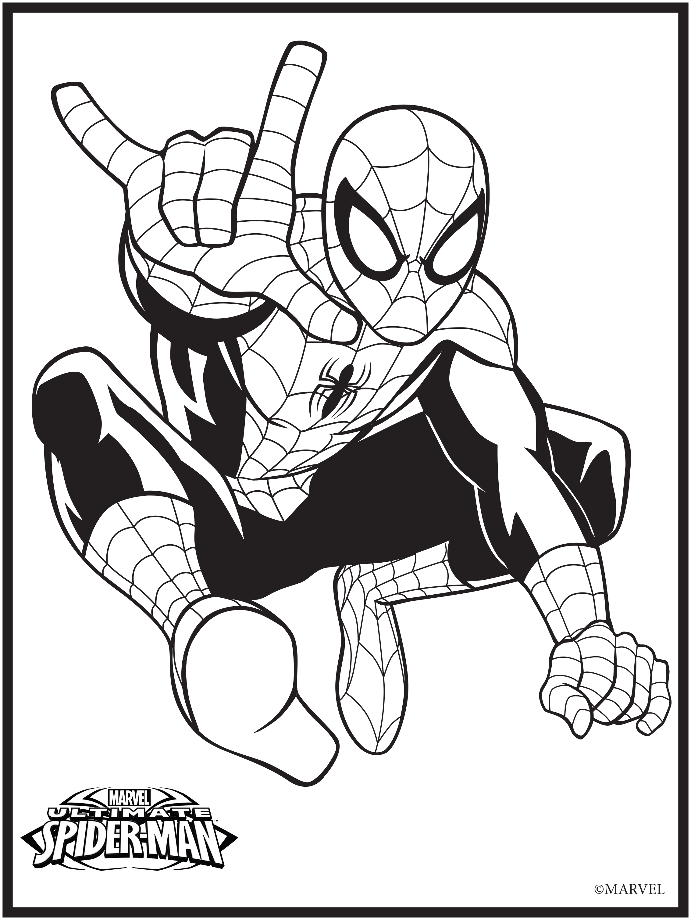 Superhero coloring adventure printable marvel coloring pages