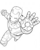 Marvels the avengers coloring pages free coloring pages