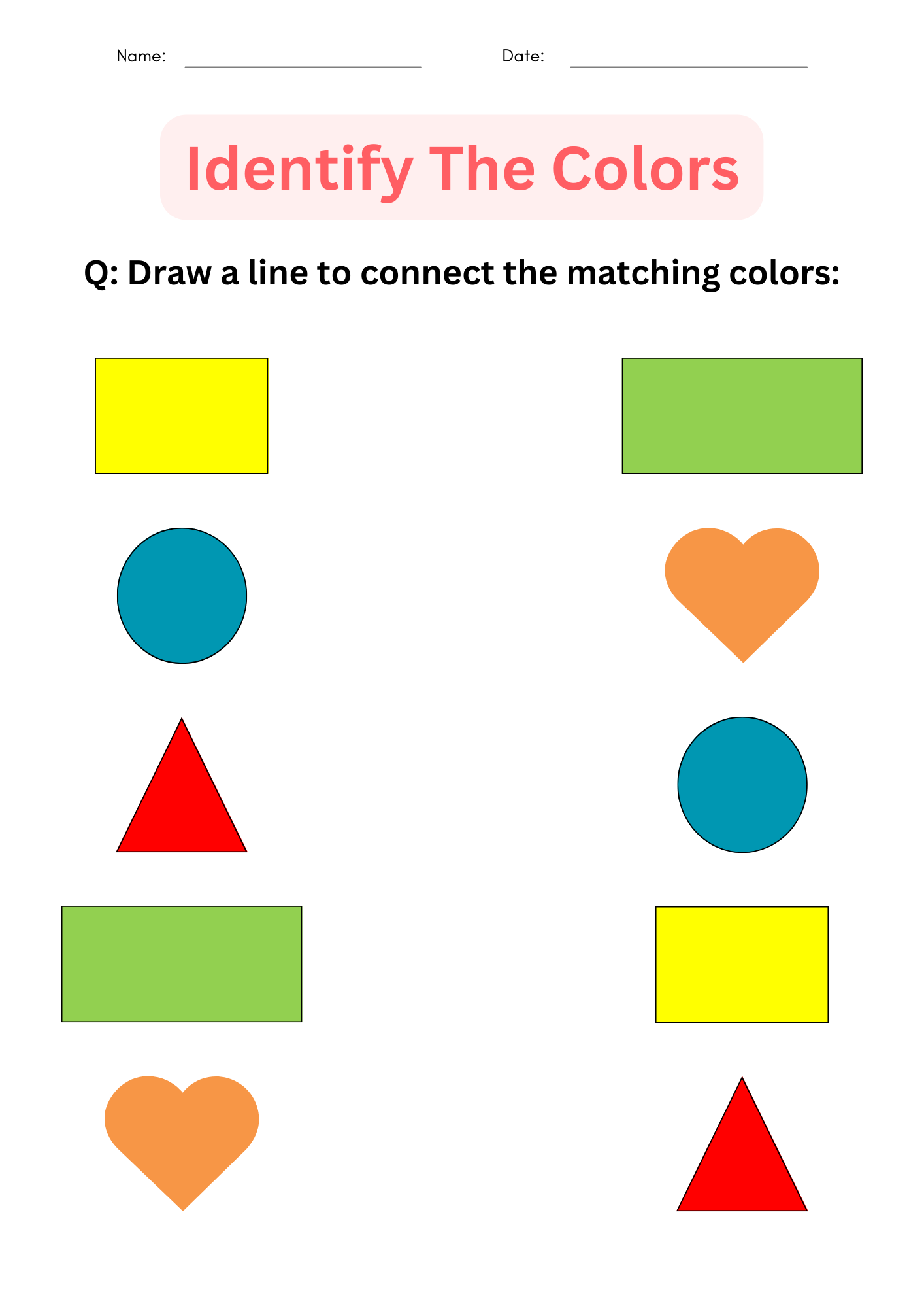 Printable color identification