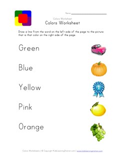 Color worksheets