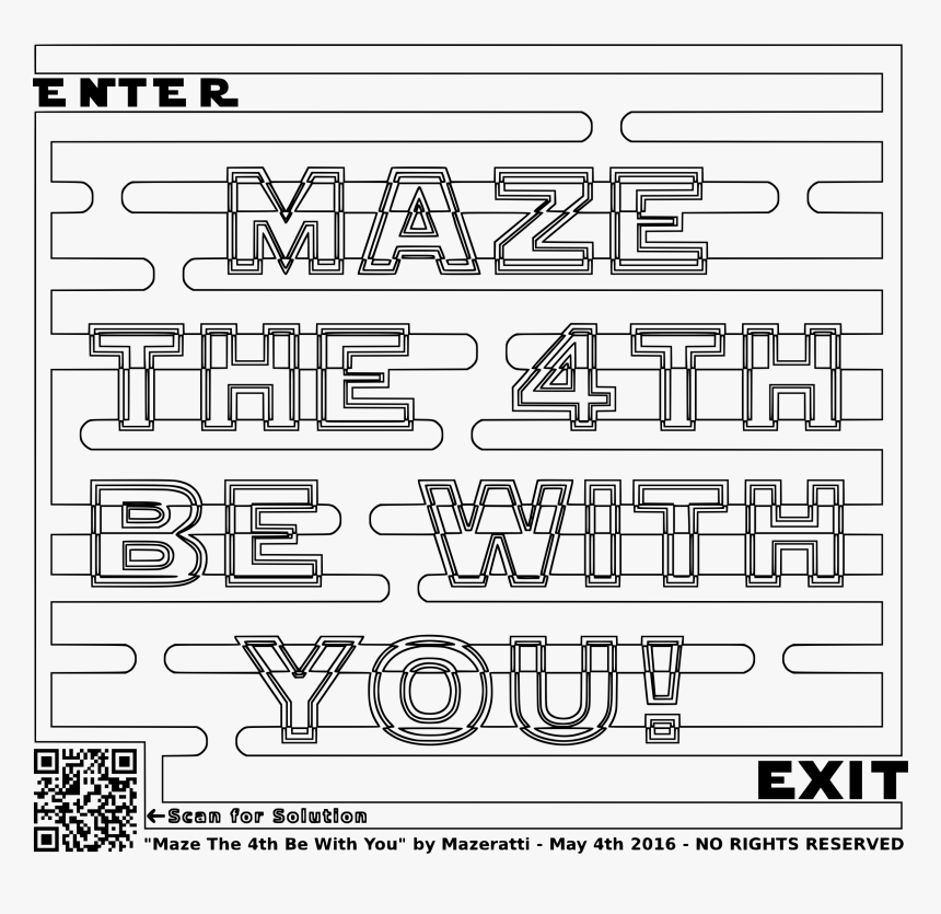 Maze the th be with your coloring pages for grown