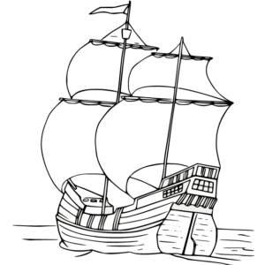 Mayflower coloring pages printable for free download
