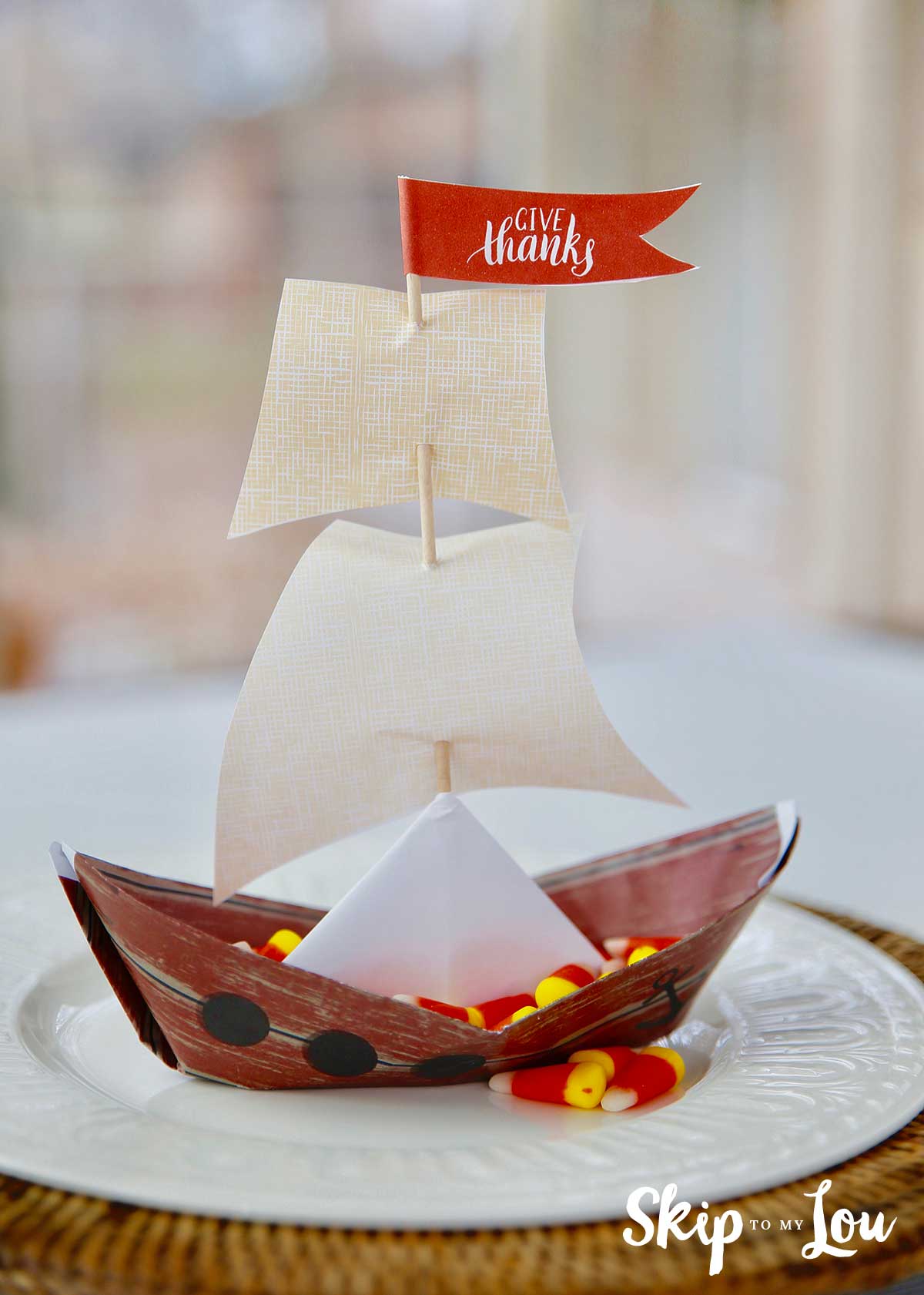 Fold a paper mayflower ship free printable skip to my lou