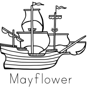 Mayflower coloring pages printable for free download