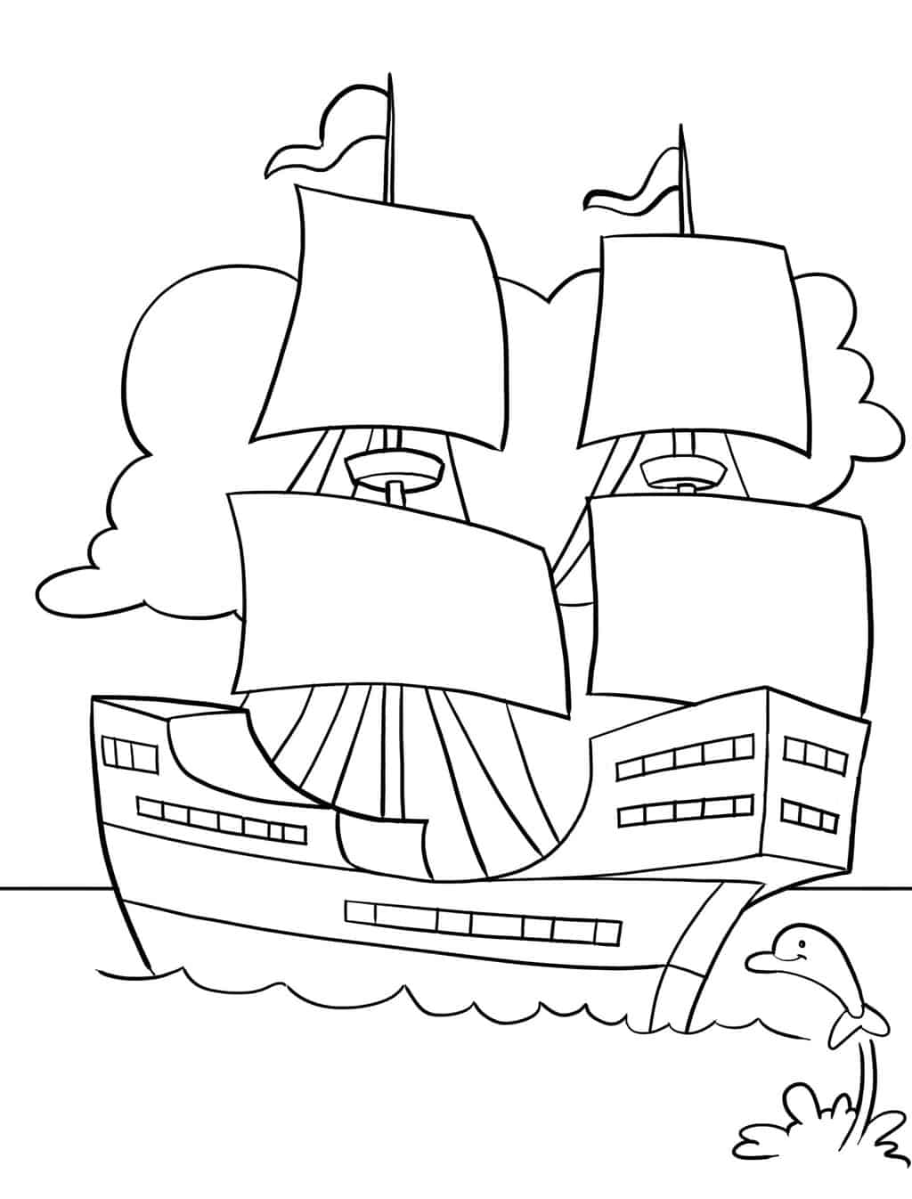 Free thanksgiving coloring pages for