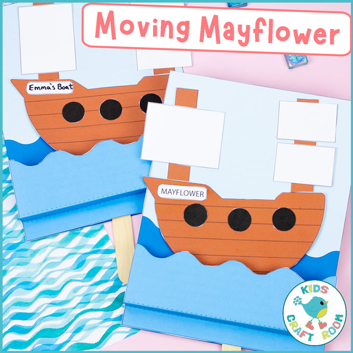 Mayflower craft â kids craft room