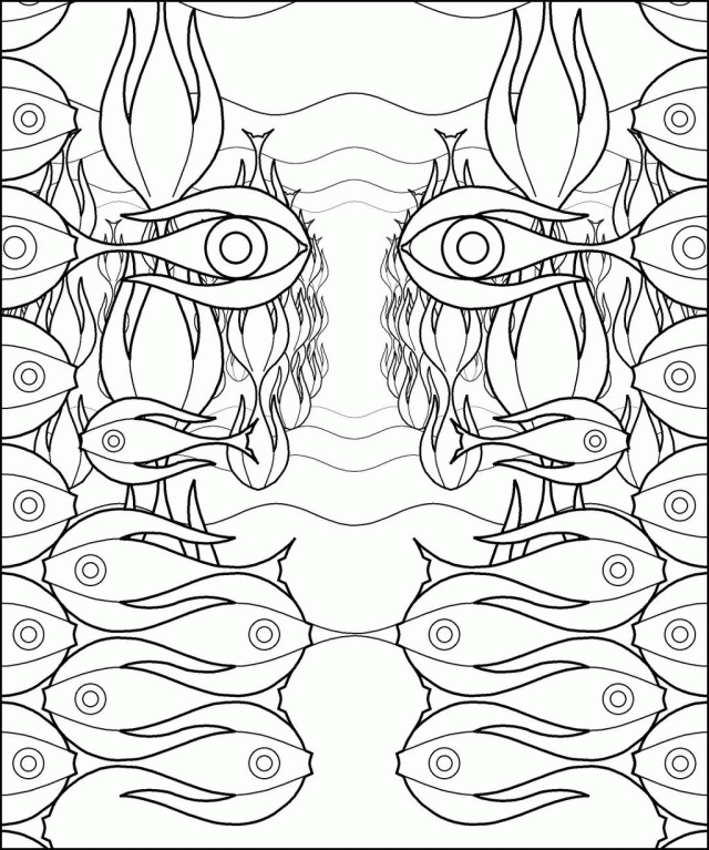 Printable escher colouring pages