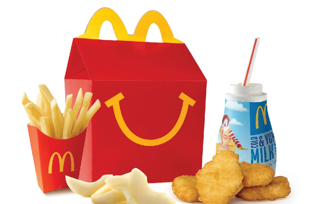 You can now download and print your own mcdonalds happy meal box