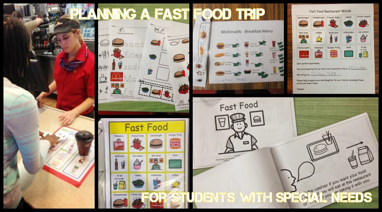 Our fast food munity trip to mcdonalds