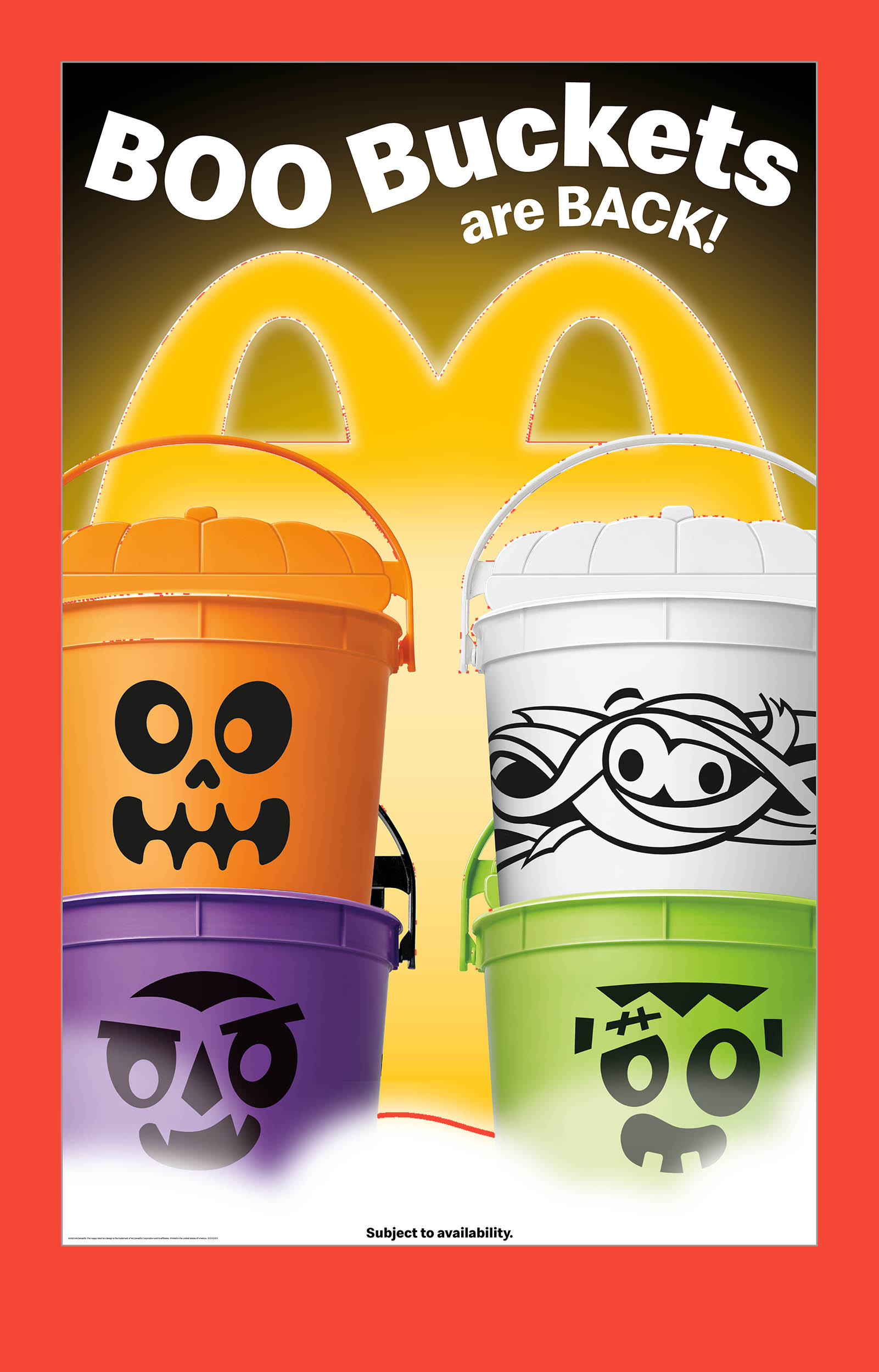 Mcdonalds is bringing back boo buckets for halloween
