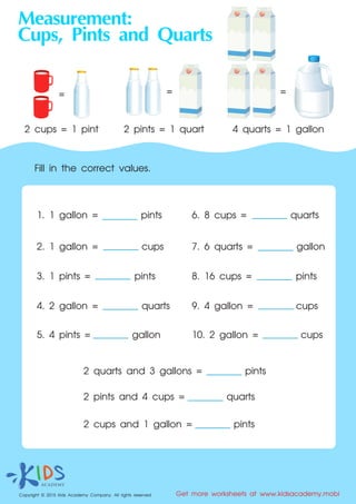 Measurement for kids