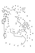 Halloween dot to dots connect the dots worksheets