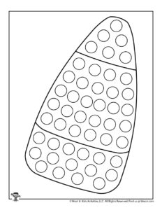 Halloween dot coloring pages woo jr kids activities childrens publishing