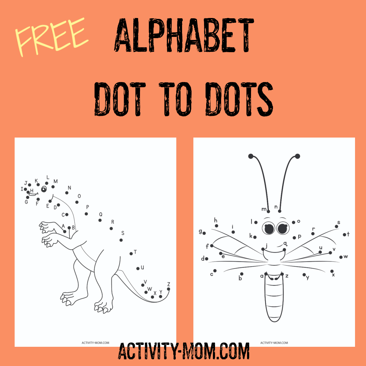 Halloween dot to dot printables free