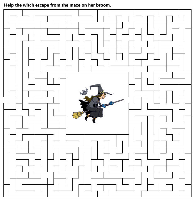 Halloween mazes all kids network
