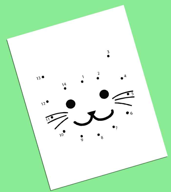 Connect the dot printables for kindergarten kids activities blog