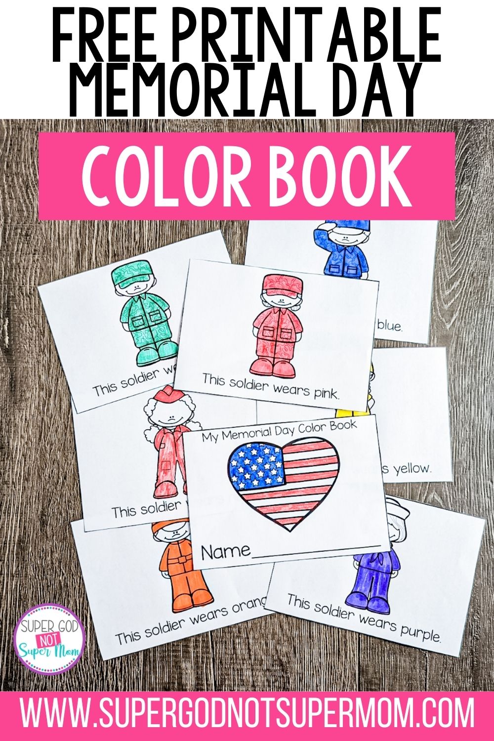 Memorial day color book