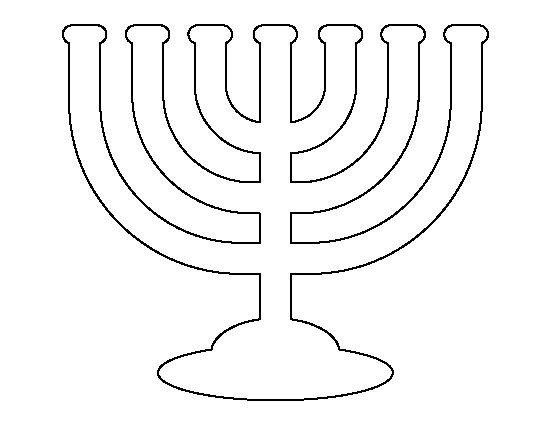 Printable menorah template hannukah crafts hanukkah art menorah