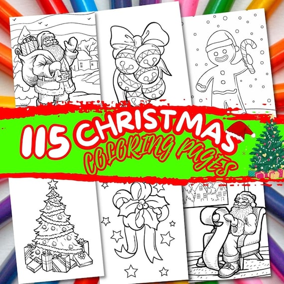Christmas coloring pagesnurturing christmas coloring pages customized gifts relaxing and creative art for the holidays download now