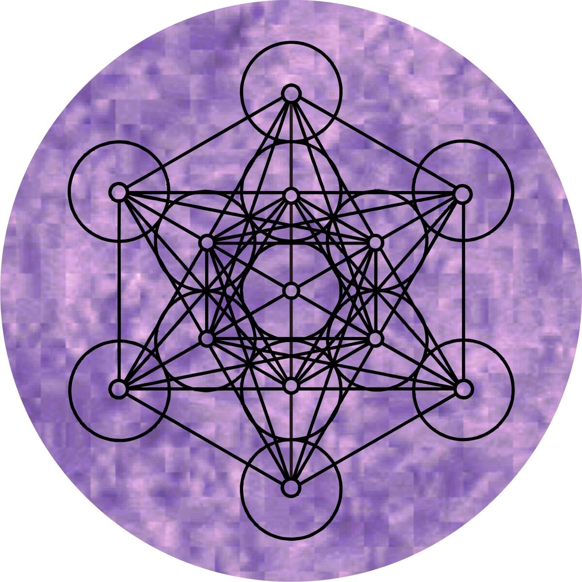 Metatrons cube sacred geometry metaphysil reike healing crystal grid