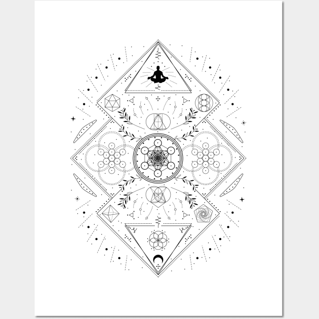 Metatrons cube sacred geometry