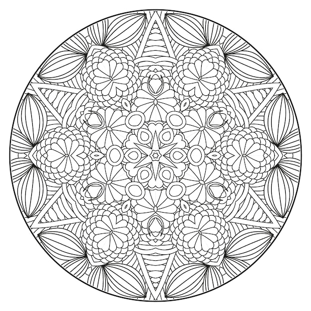 Premium vector geometric round sign sacred geometry metatrons cube