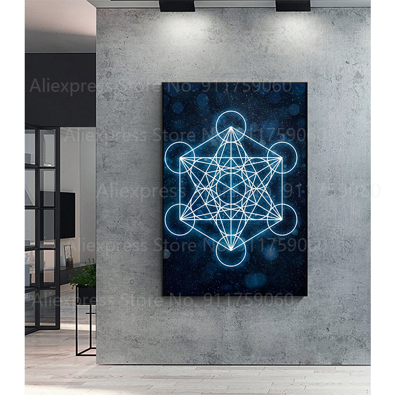 Flower life metatron flower life poster metatrons cube images metatron cube poster