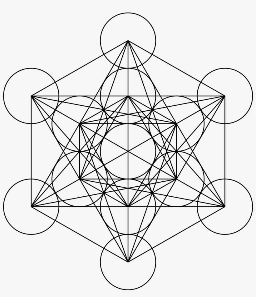Metatrons cube png transparent png