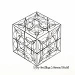 Sacred geometry coloring pages
