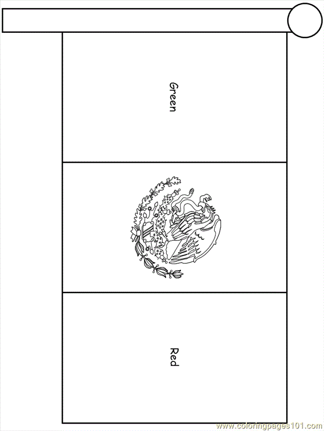 Hispanic heritage ideas hispanic heritage mexican crafts flag coloring pages