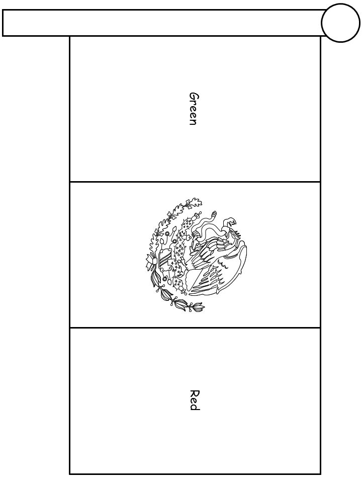 Print coloring pages in flag coloring pages flag printable mexican flags