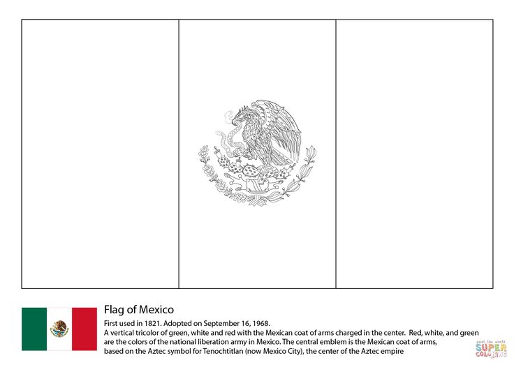 Mexico coloring pages printable