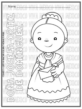 Independecia de mexicomexico independence day coloring pages tpt