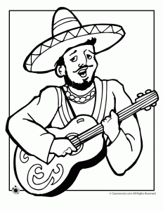 Mexican independence day coloring pages