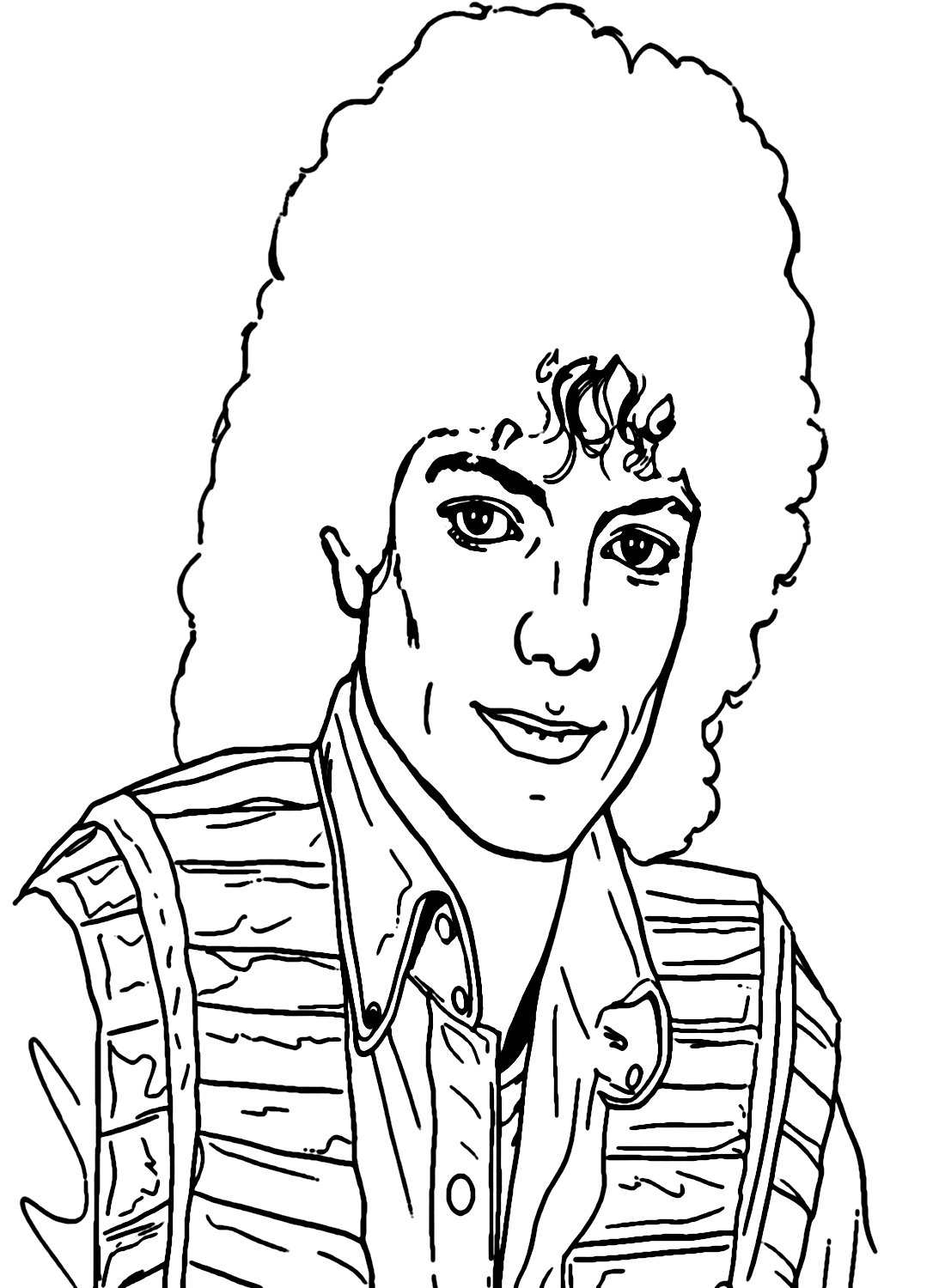 Michael jackson coloring pages printable for free download
