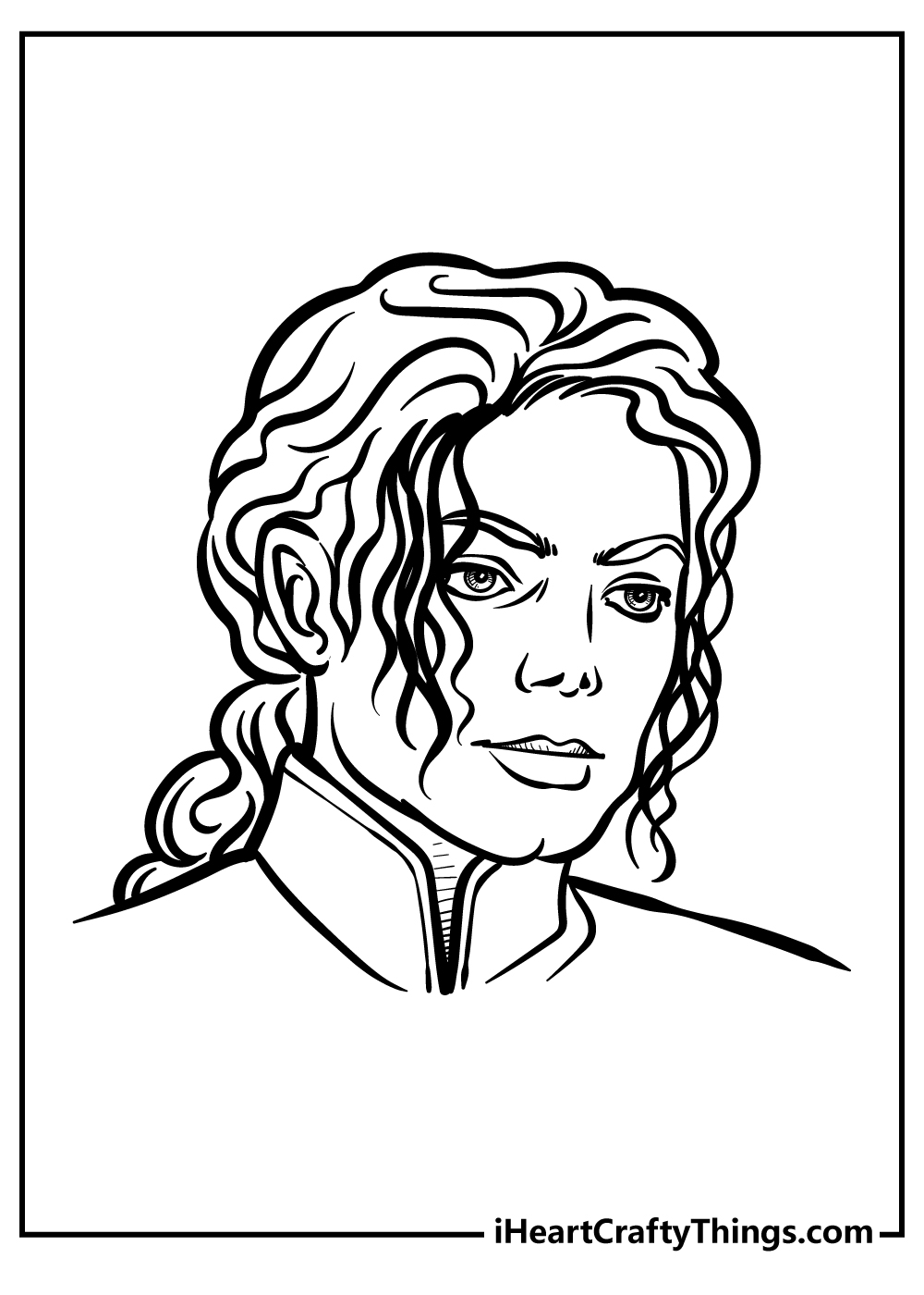 Michael jackson coloring pages free printables
